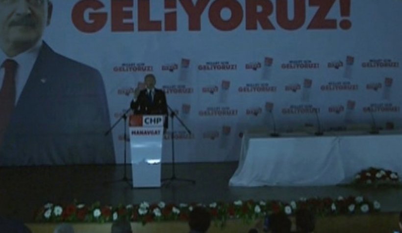 CHP Lideri Kılıçdaroğlu'na Antalya'da elektrik şoku!