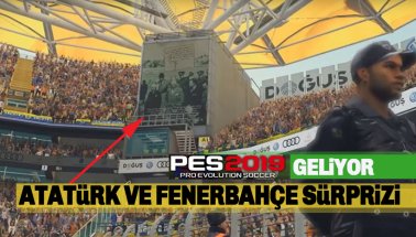 PES 2019 geliyor: Tanıtım videosunda Atatürk ve Fenerbahçe sürprizi