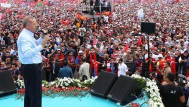 AKP'nin Yenikapı Mitingi başladı