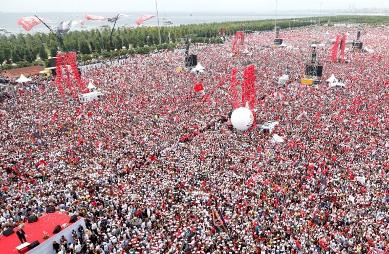 İnce, İstanbul'u yeniden fethetti! Büyük İstanbul Mitingine Kaç Kişi Katıldı