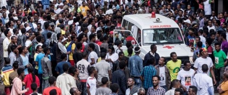 Mitingde konuşan Etiyopya Başbakanı Ahmed'e bombalı saldırı: En az 132 yaralı