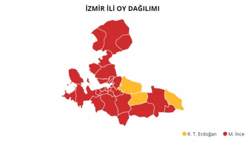 İzmir Seçim Sonuçları! 24 Haziran İzmir'de Kim Kazandı