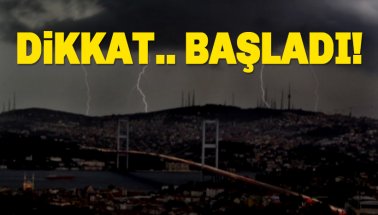 Son dakika: İstanbul’da yoğun yağış hayatı felç etti
