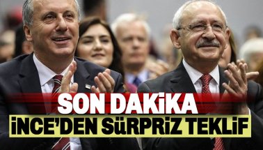 İnce'den Kılıçdaroğlu'na 'Kurultay ve Onursal Başkanlık' teklifi