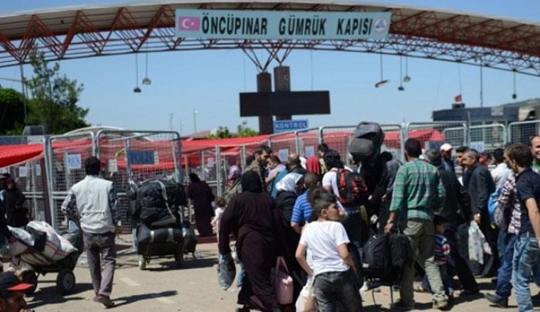 Ülkelerine Tatile Giden Suriyelilerin Türkiye'ye Dönüşleri Sürüyor