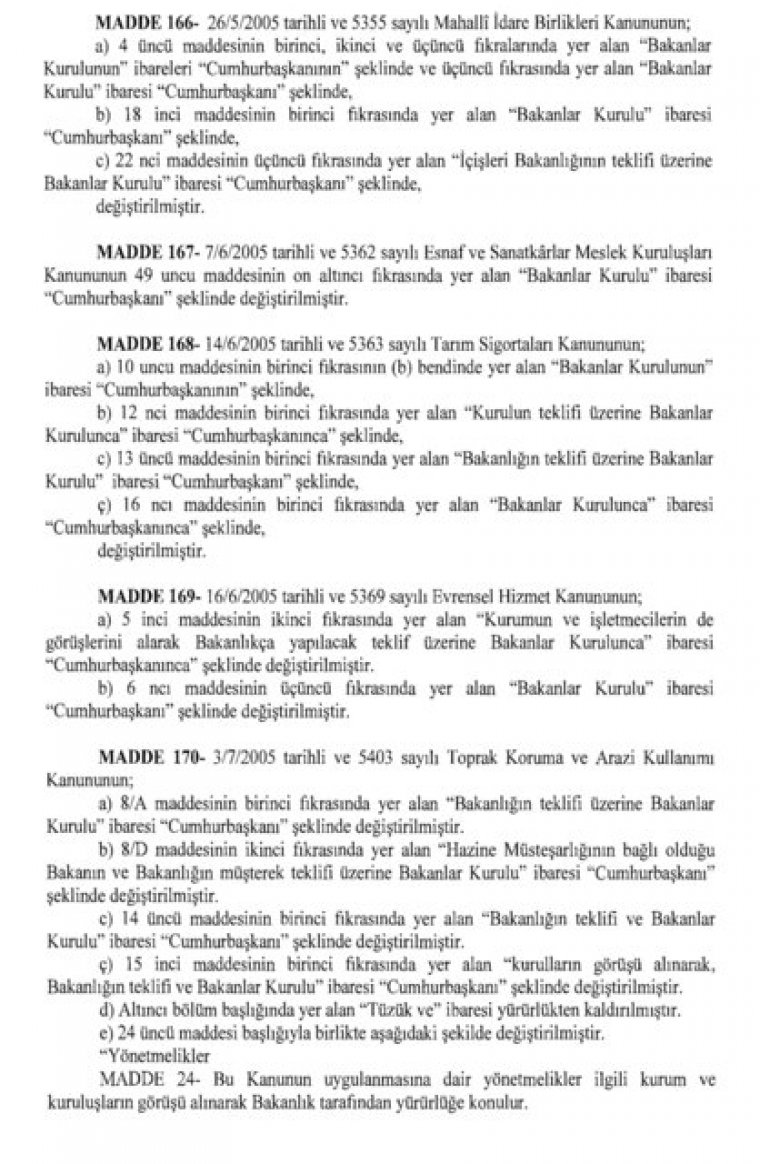 700 Nolu KHK Yayımlandı. İşte Uyum Yasaları değişiklikleri