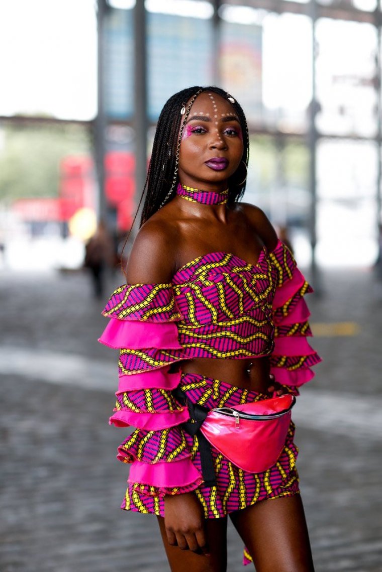 Afropunk Festivali'nden rengarenk kareler