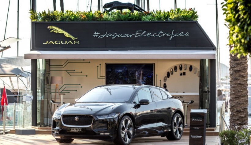 Jaguar Electric Zone'u Bodrum'da