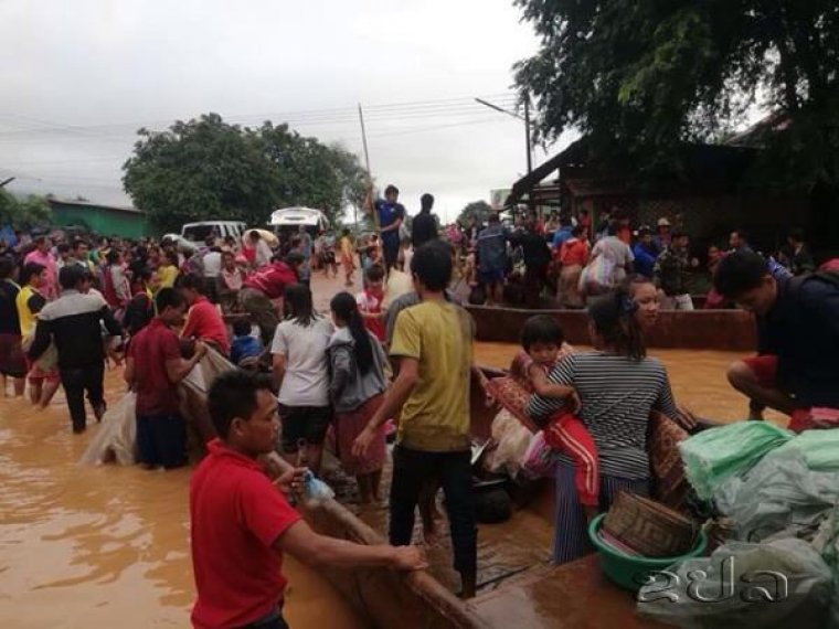 Laos'ta baraj çöktü: Çok sayıda ölü ve Yüzlerce kişi kayboldu