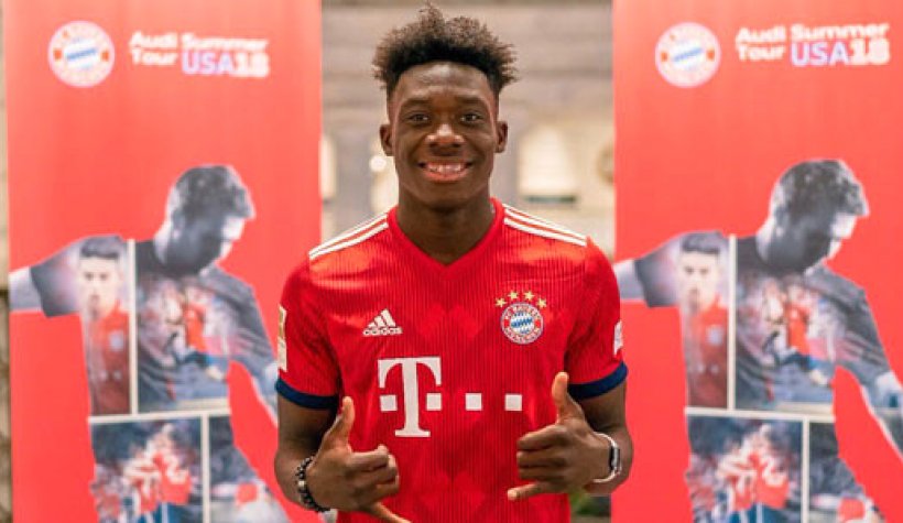 Bayern Münih 17 Yaşındaki Alphonso Davies ile Anlaştı