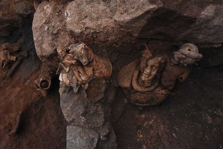 Bereket Tanrısı Dionysos'un da heykeli bulundu