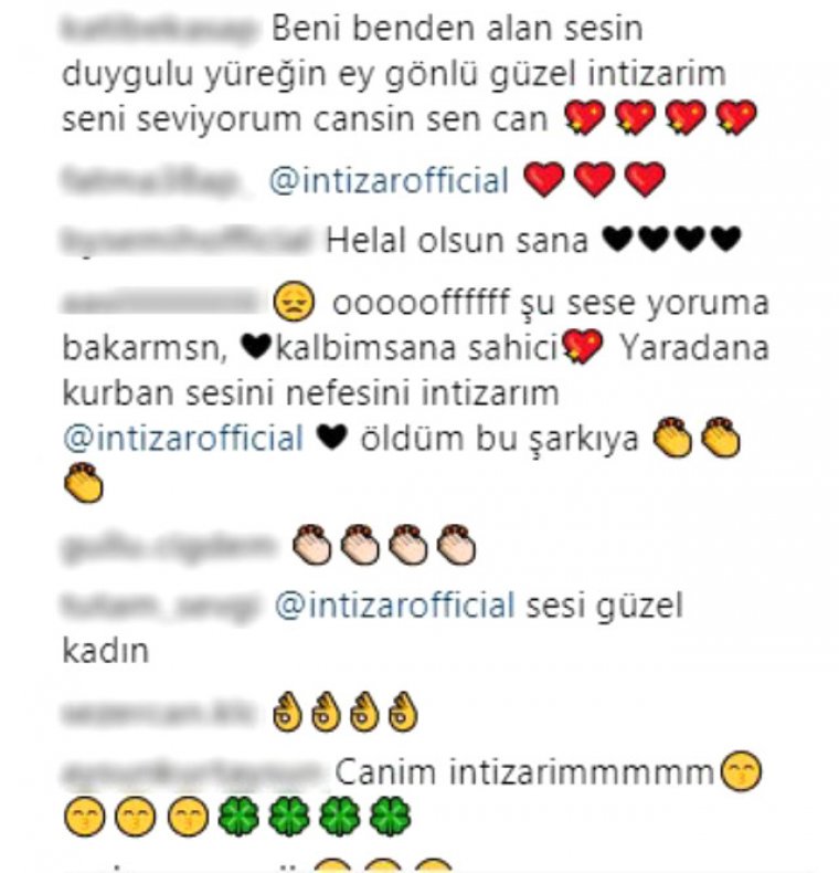 İntizar'ın Instagram'dan Paylaştığı Videoya Yorum yağdı