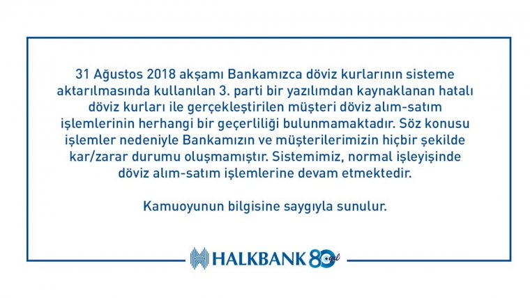 Skandal: Halkbank’ta dün akşam ucuza dolar ve euro satıldı