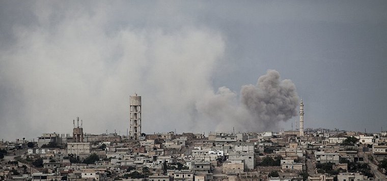 Son dakika: Suriye ordusu İdlib'i füzelerle vurmaya başladı