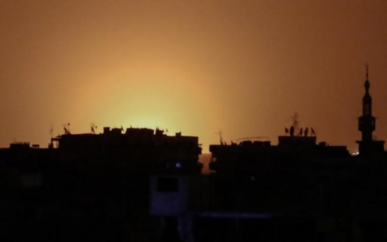 Son Dakika: İsrail'den Suriye'ye güdümlü füzeyle saldırı