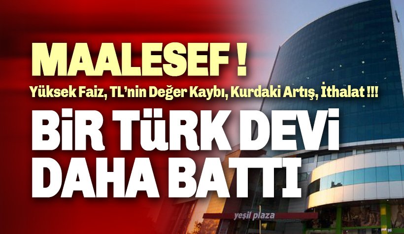 Türk devi Yeşil Kundura, faiz ve dolar krizine yenik düştü: Konkordata ilan edildi