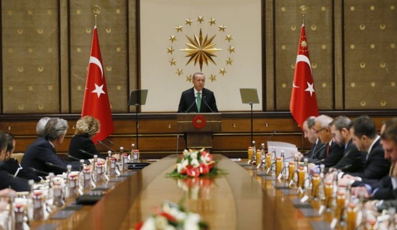 Erdoğan, ABD’li şirketlerin Türkiye temsilcileriyle bir araya geldi