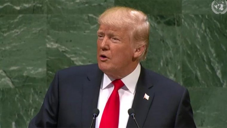 ABD Başkanı Trump, konuşması ile BM Genel Kurulu'nu güldürdü!