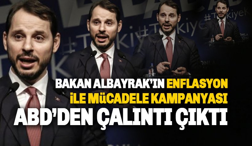 Bakan Albayrak'ın, Enflasyon ile Mücadele planı ABD'den çalıntı iddiası