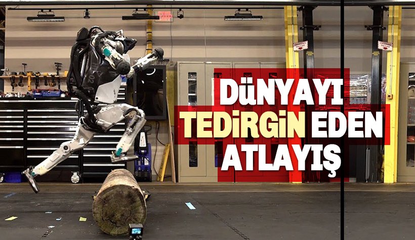 Boston Dynamics'in robotu Atlas 'Yeteneğiyle' dünyaya korkuttu