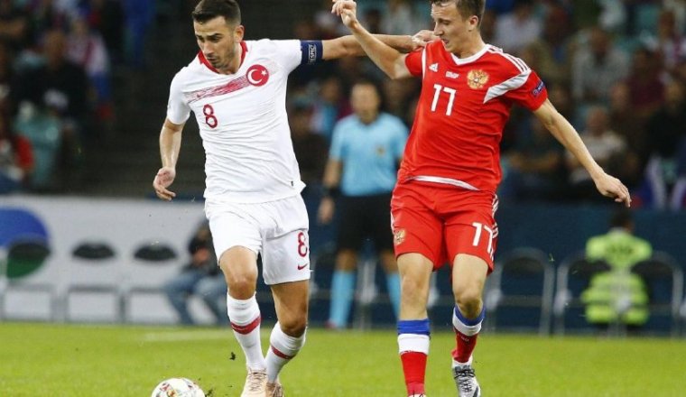 Rusya 2- 0 Türkiye Maç sonucu. Maç özeti