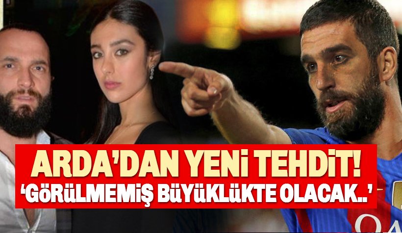 Arda Turan'dan Berkay ve eşi Özlem Ada'ya yeni tehdit!