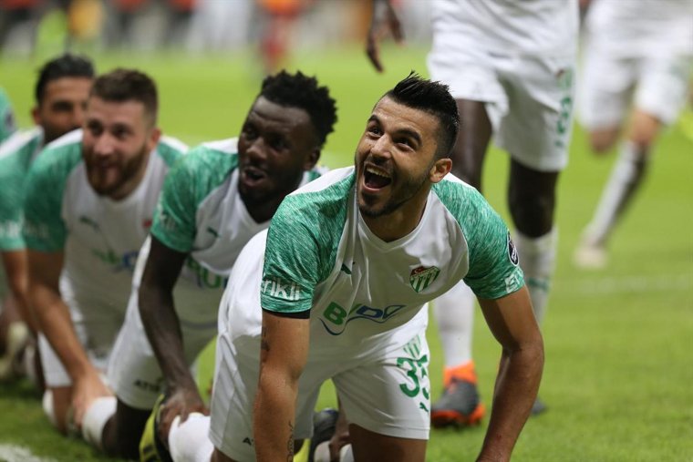 Galatasaray'a Bursaspor Freni: Galatasaray 1 - 1 Bursaspor  - Maç sonucu