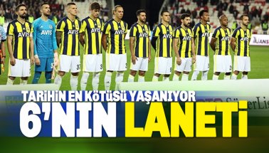 Fenerbahçe tarihinin en kötüsü yaşandı. 6 gol..