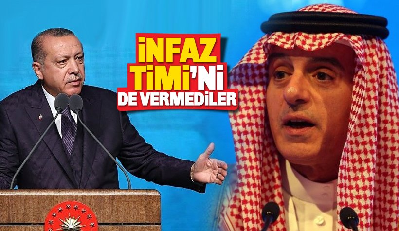 Erdoğan, 18 Kişilik İnfaz Timi'ni istemişti: Suudilerden yanıt geldi