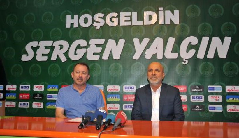 Alanyaspor'da Sergen Yalçın bombası