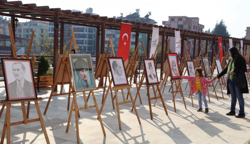 HATMEK'ten Atatürk'ü Anma Resim Ve Rölyef Sergisi
