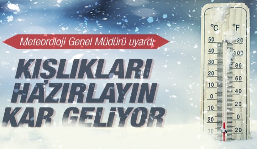 SIcaklar düşüyor: Türkiye,Soğuk Havanın Etkisine Giriyor