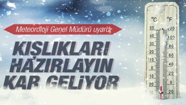 SIcaklar düşüyor: Türkiye,Soğuk Havanın Etkisine Giriyor