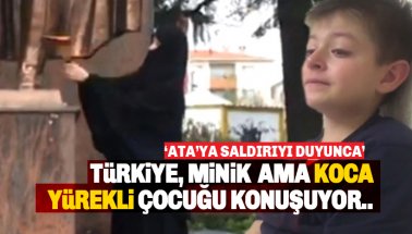 Atatürk'e Saldırıldığını Duyan Çocuk Hünhür Hüngür Ağladı
