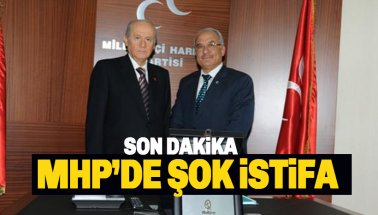 MHP'li Mersin Büyükşehir Belediye Başkanı Burhanettin Kocamaz istifa etti