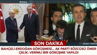 Erdoğan ve Bahçeli görüşmesi: Seçimde önemli bir işbirliğine gidiyoruz