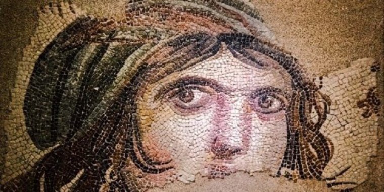 'Çingene Kız' Mozaiği Gaziantep'te