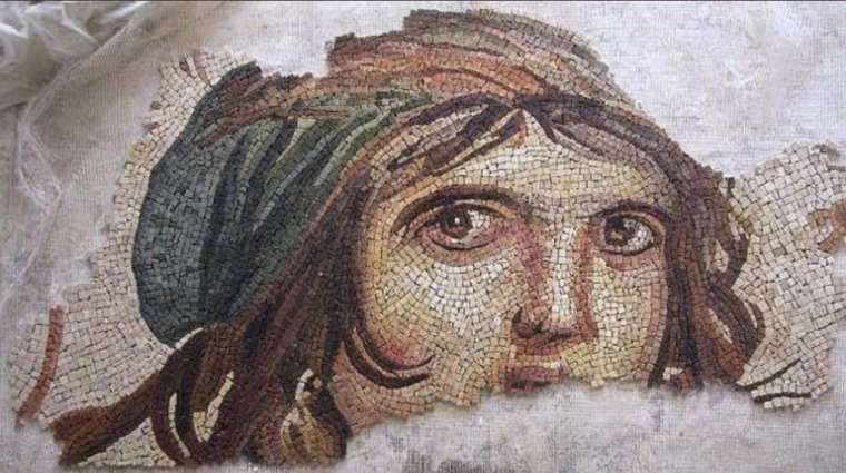 'Çingene Kız' Mozaiği Gaziantep'te