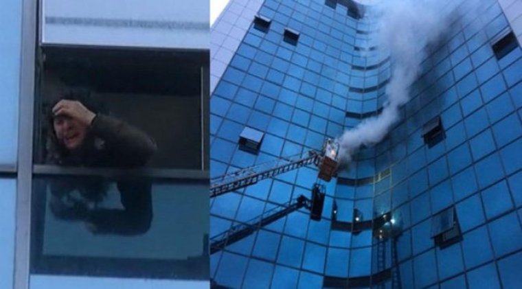 Son dakika: Şişli’de 17 katlı iş merkezinde yangın! Mahsur kalanlar