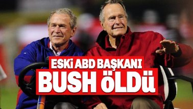 Son dakika: Eski ABD Başkanı George H. W. Bush öldü