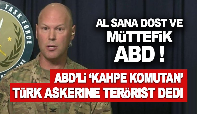 ABD'li komutan Albay Sean Ryan'dan, Türk askeri hakkında skandal sözler!