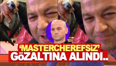 MasterChef Murat Özdemir gözaltına alındı. Haluk Levent devrede..