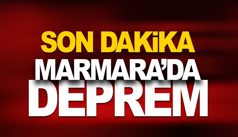 Son Dakika.. Marmara'da deprem: Çanakkale 4.1 ile sarsıldı
