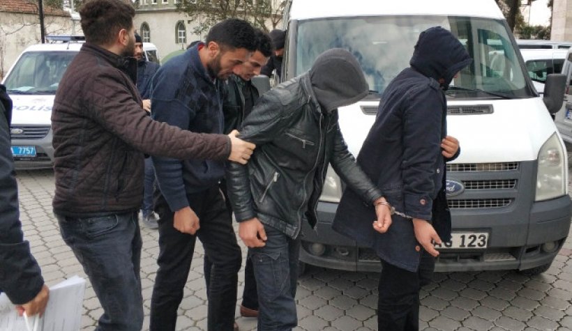 Samsun'da Irak Uyruklu 13 IŞİD Üyesi Gözaltına Alındı