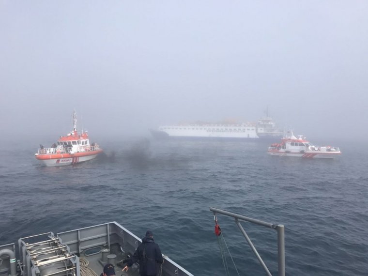 Son dakika: Samsun'da gemi battı: 4 mürettebat kurtarıldı, 9 kişi kayıp