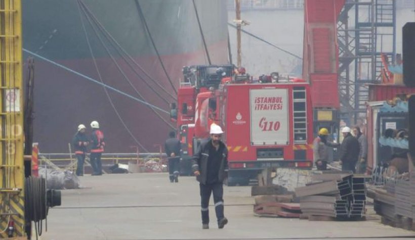 Son Dakika! İstanbul Tuzla'daki Gemi Yangınından acı haber