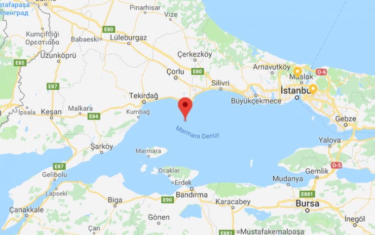 Son dakika: Marmara'da deprem oldu