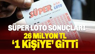 28 Şubat 2019 Süper Loto sonuçları:  İşte 26 milyon lira paranın sahibi