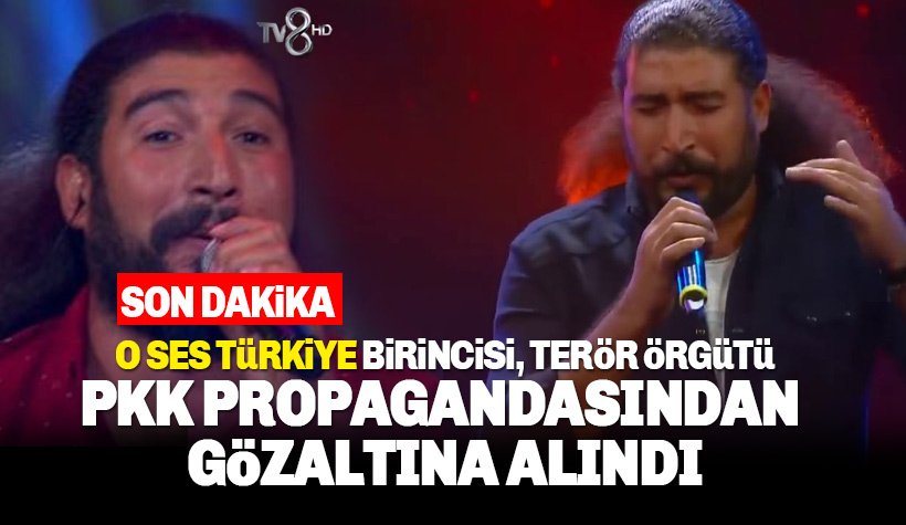 O Ses Türkiye Ferat Üngür, Terör Örgütü PKK Propagandasından Gözaltına Alındı