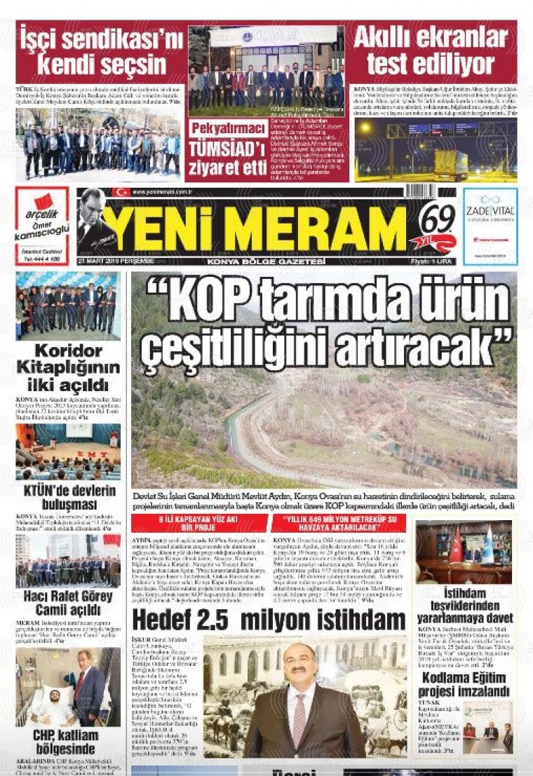 Tek Tip Konya Gazeteleri Erdoğan'ı böyle Bastı